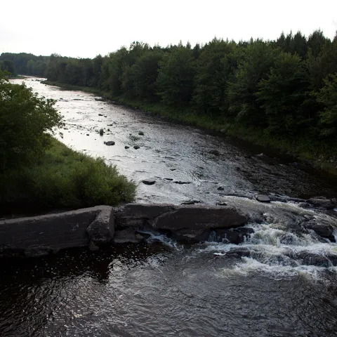 Saint-Valère vu du ciel