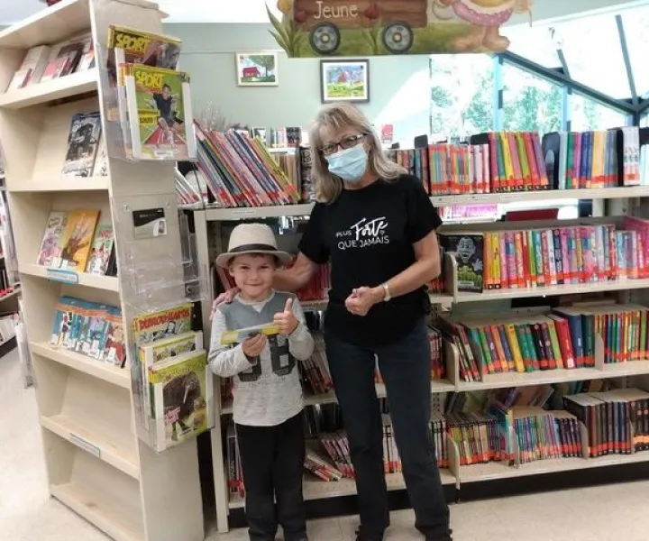 Gagnant concours Bibliothèque