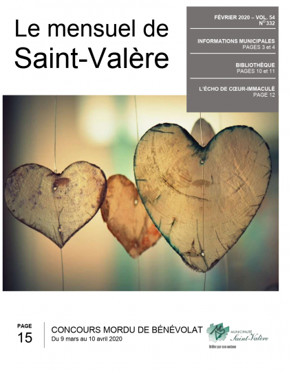 Le mensuel de Saint-Valère