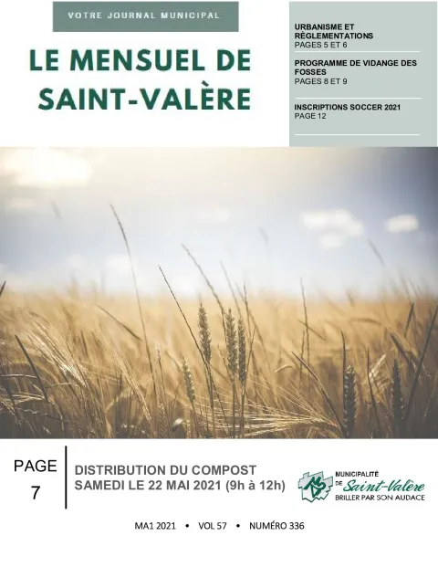 Le mensuel de Saint-Valère