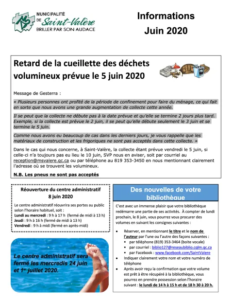 Dépliant Juin 2020
