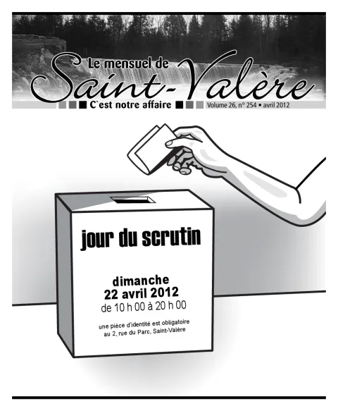 Le Mensuel de Saint-Valère Avril 2012