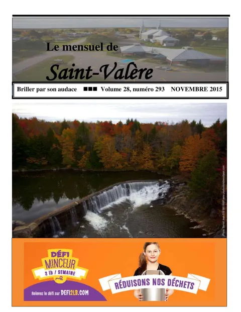 Le Mensuel de Saint-Valère Novembre 2015